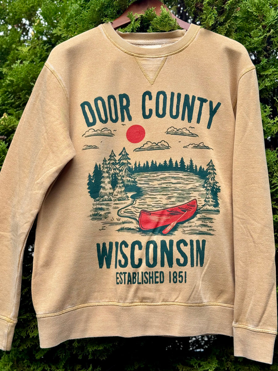 GOLD DOOR COUNTY CANOE LAKE & PINES CREW
