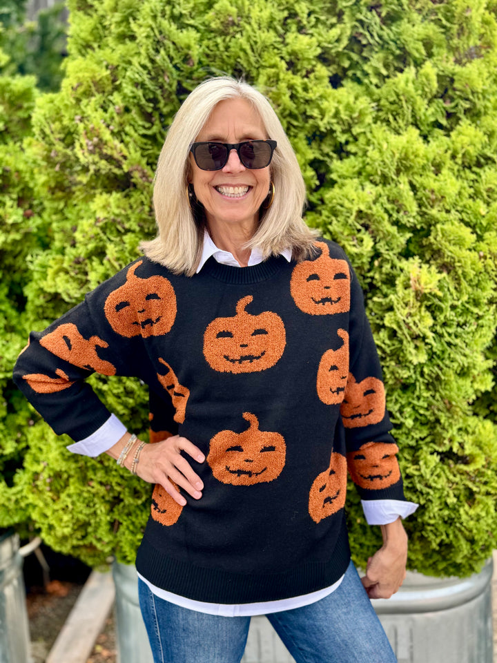 JACK-O-LANTERN SWEATER