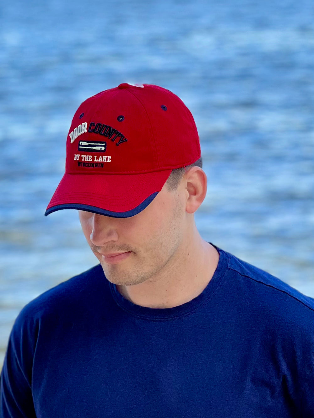 DOOR COUNTY BY THE LAKE BASEBALL HAT
