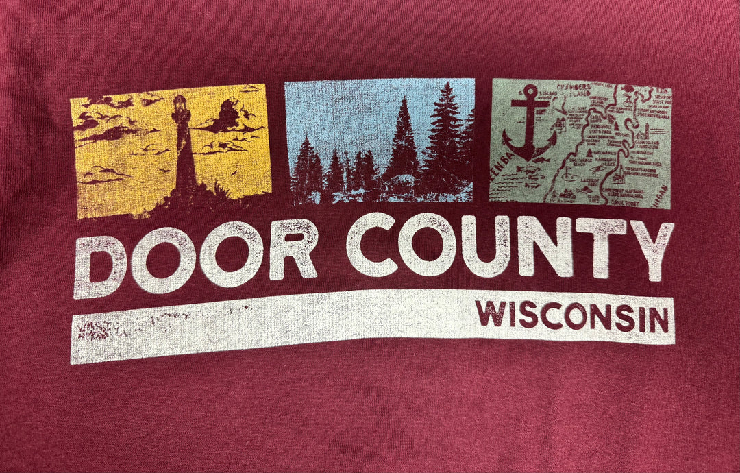 DOOR COUNTY, WI ICONS T-SHIRT