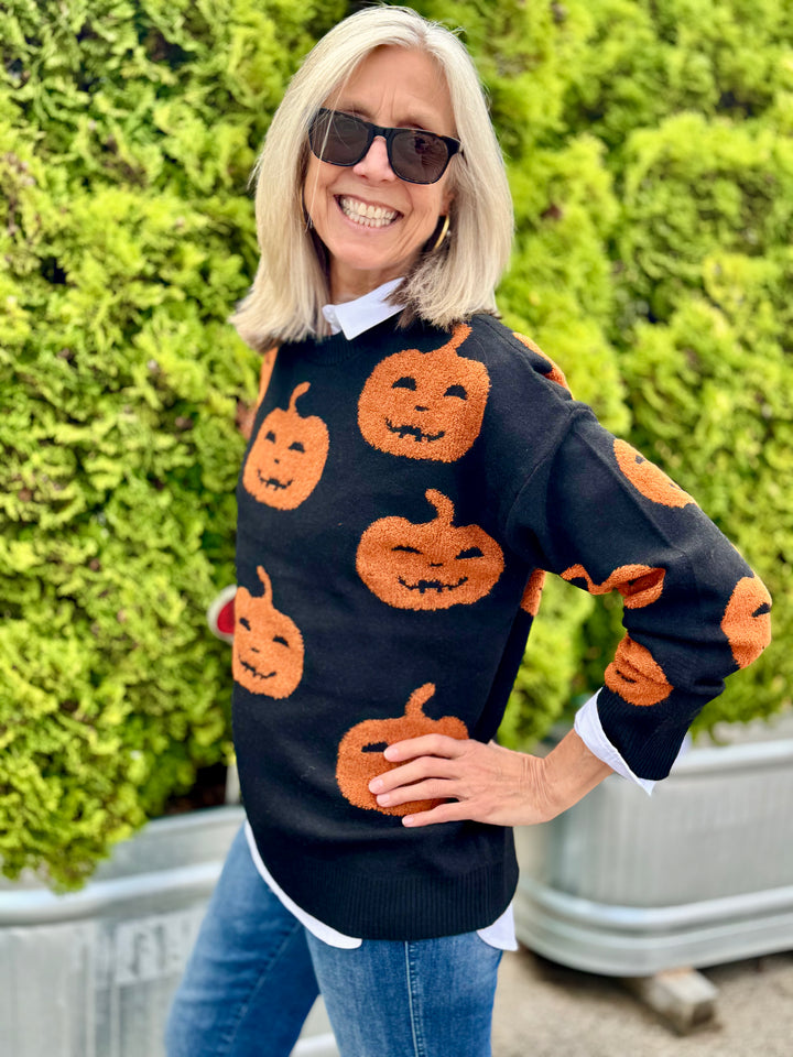 JACK-O-LANTERN SWEATER