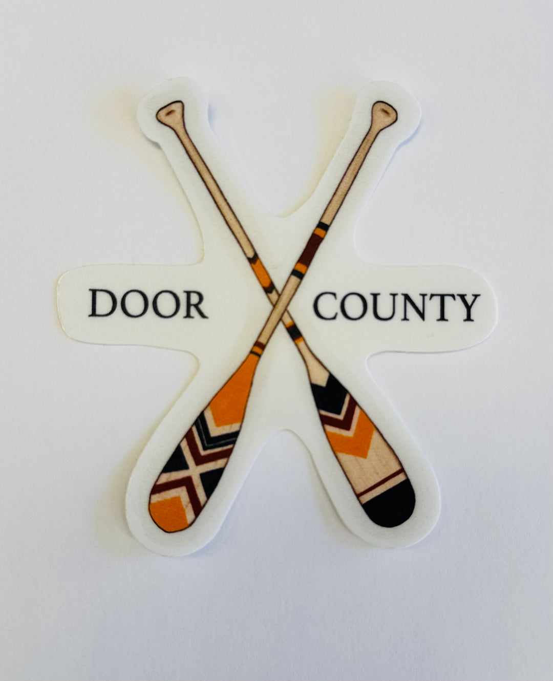 OARS DOOR COUNTY DECAL