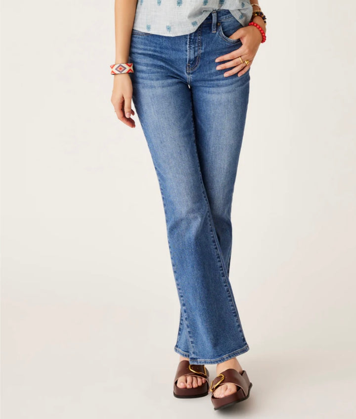 TIBBY LOVE WASH FLARE JEANS