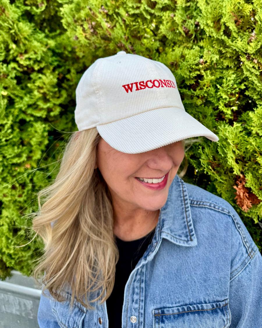 WISCONSIN CORD HAT
