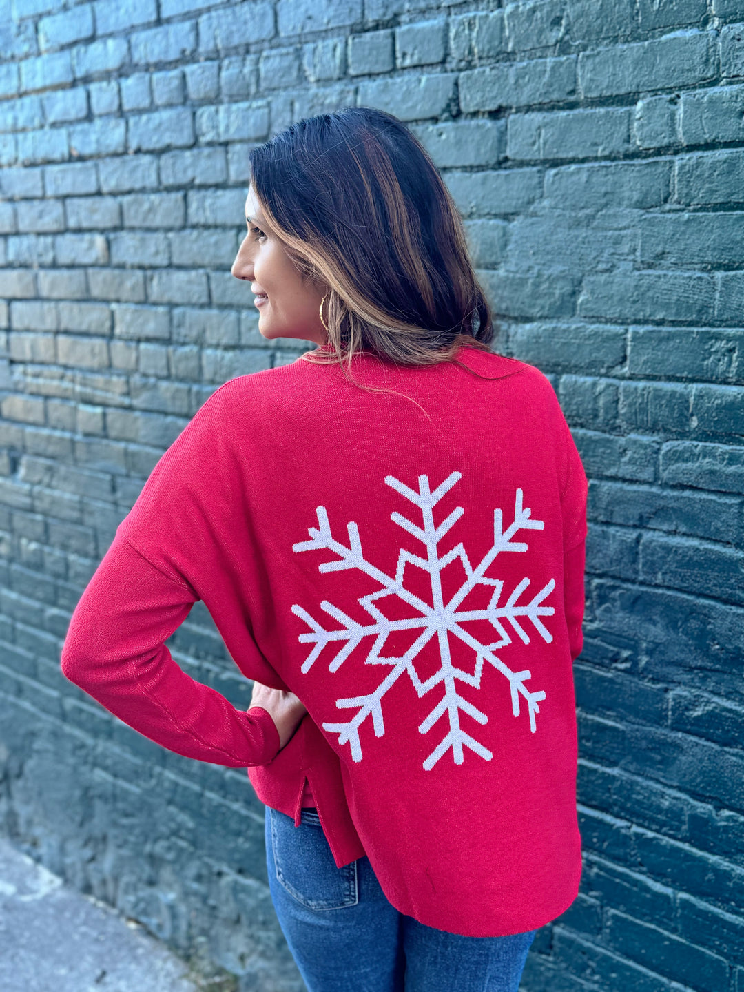 MERRY MERRY MERRY EVERYDAY RELAXED FIT SWEATER