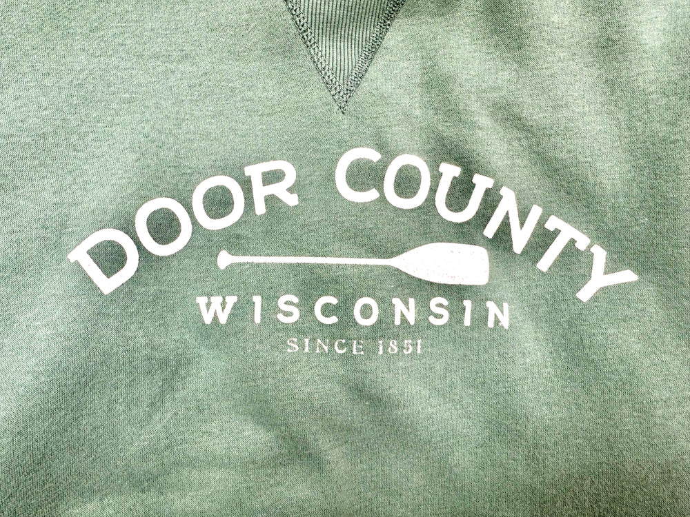 AGAVE DOOR COUNTY OAR EVERYDAY CREW SWEATSHIRT
