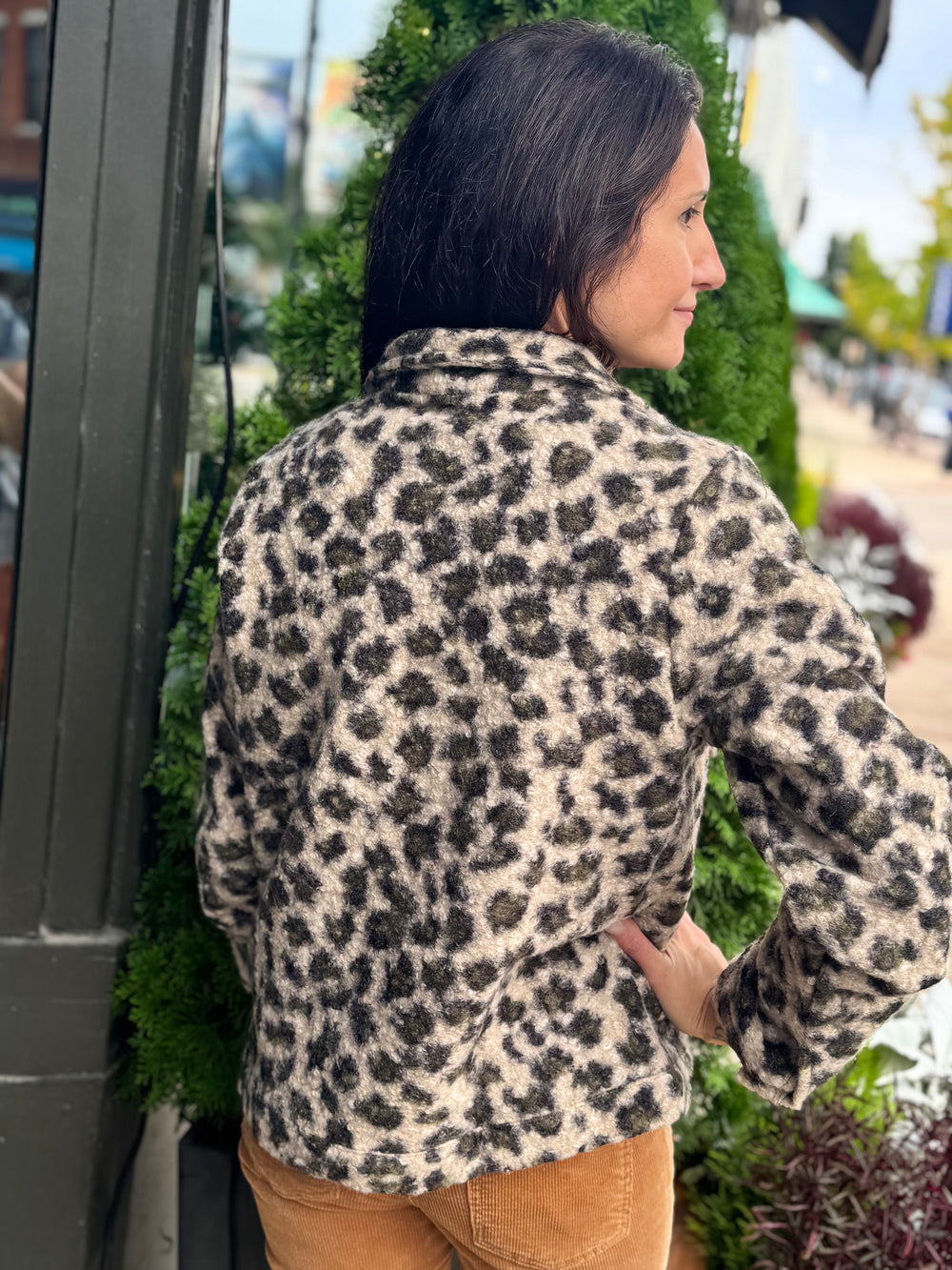 WILD AFFAIR ANIMAL PRINT JACKET
