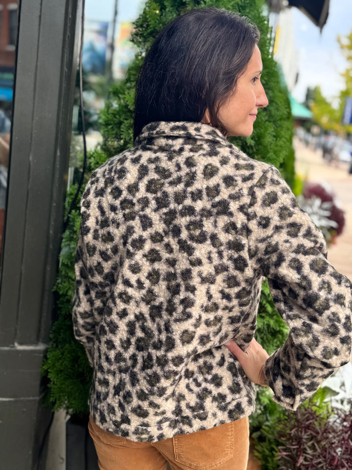 WILD AFFAIR ANIMAL PRINT JACKET