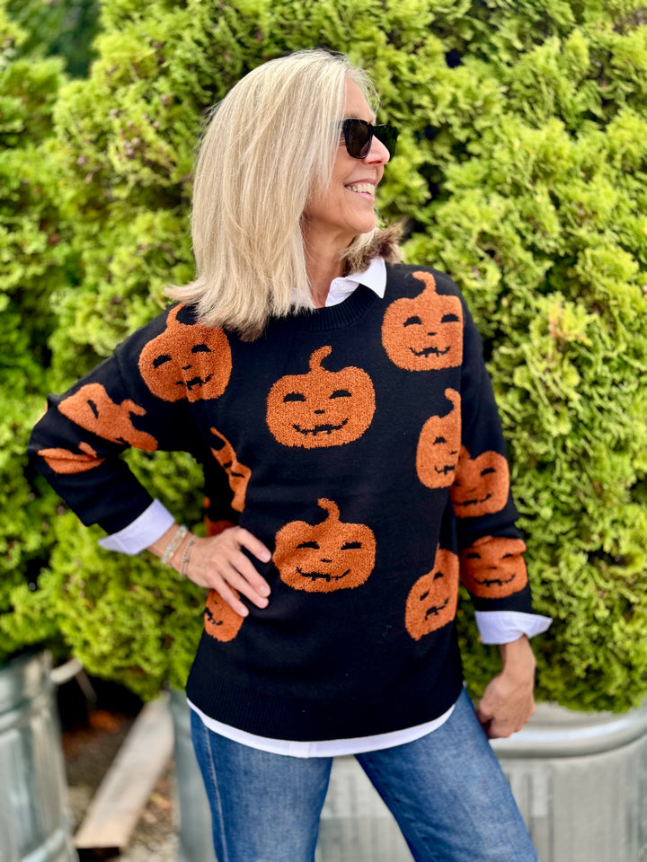 JACK-O-LANTERN SWEATER