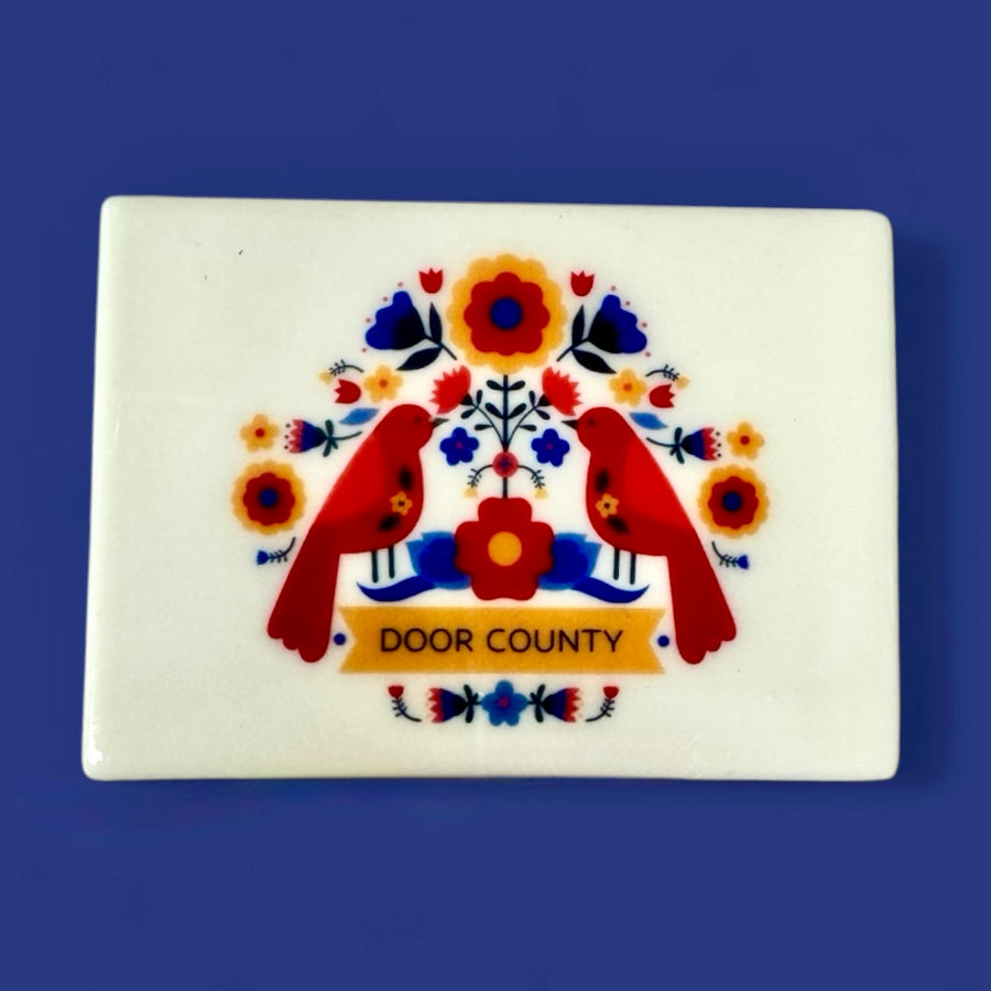 DOOR COUNTY FOLKLORE SCANDINAVIAN  MAGNET
