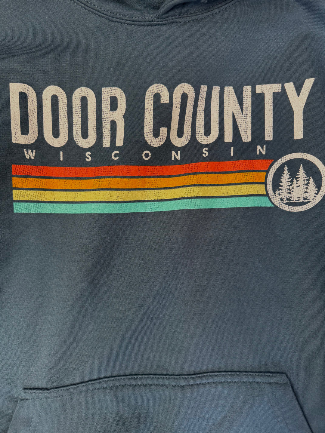 DOOR COUNTY WISCONSIN  RESERVE HOODED SWEATSHIRT