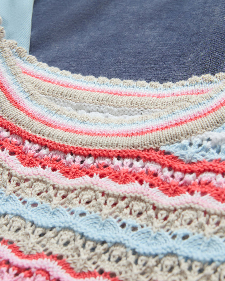 DALE STRIPE SWEATER TANK