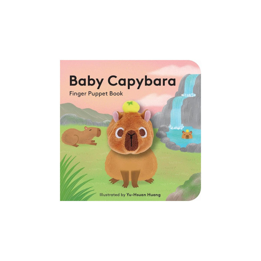 TINY CAPYBARA FINGER PUPPET BOOK
