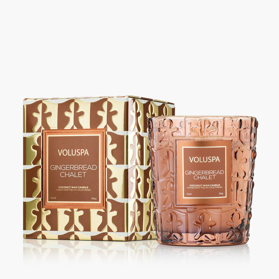 GINGERBREAD CHALET 6.5oz CLASSIC CANDLE
