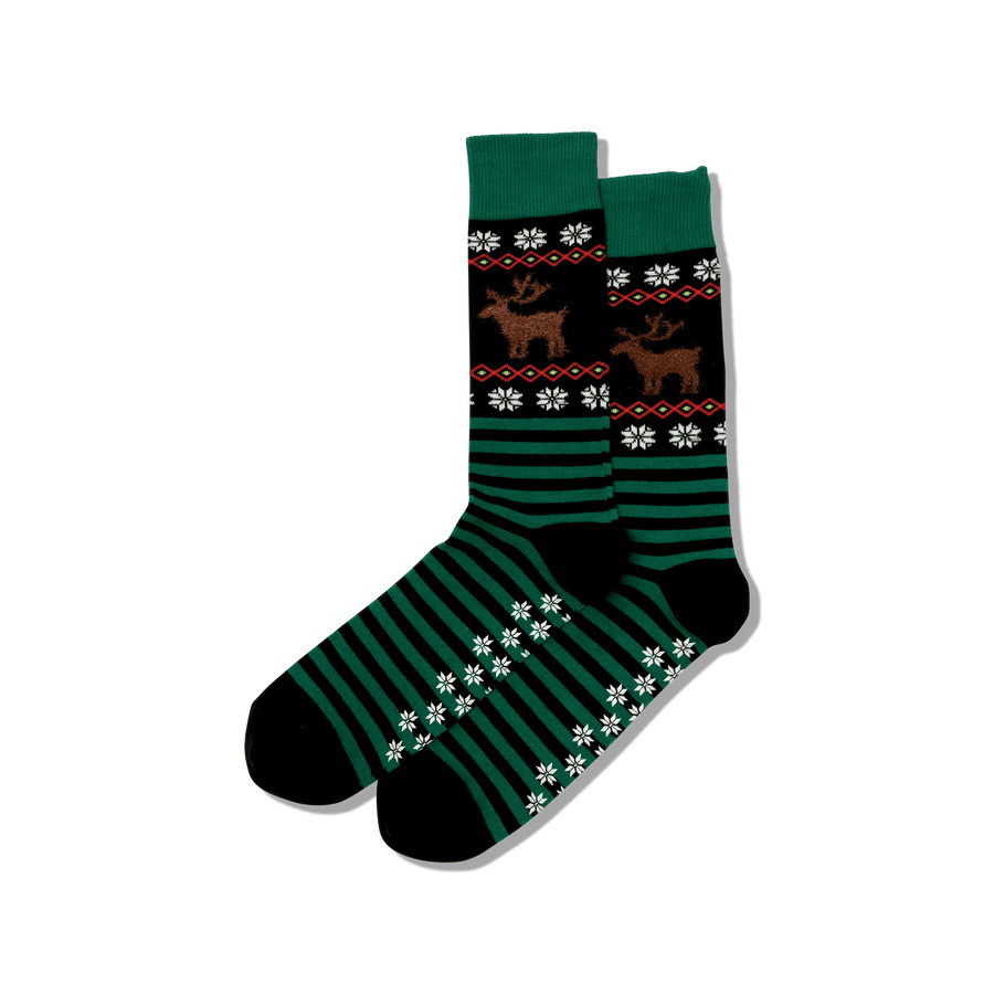 MEN'S REINDEER SOCKS
