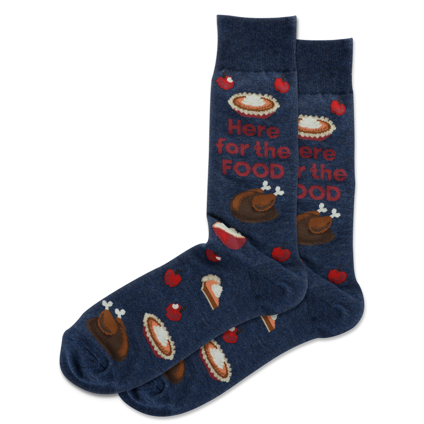 MEN'S HERE FOR THE FOOD SOCKS
