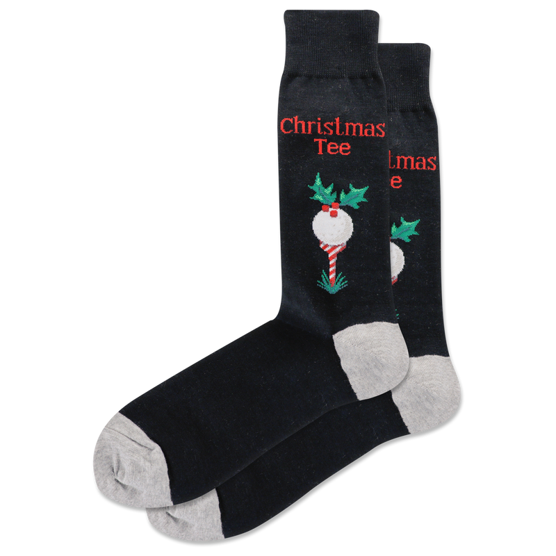 MEN'S CHRISTMAS TEE SOCKS