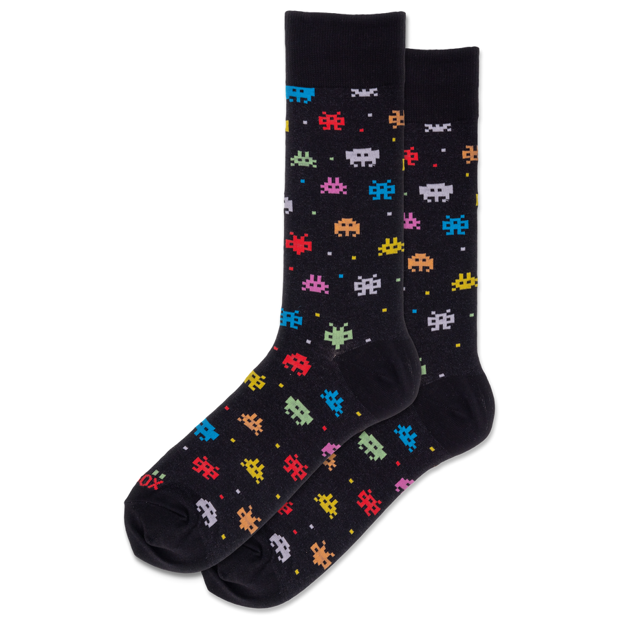 MEN'S ALIEN ROBOTS CREW SOCKS
