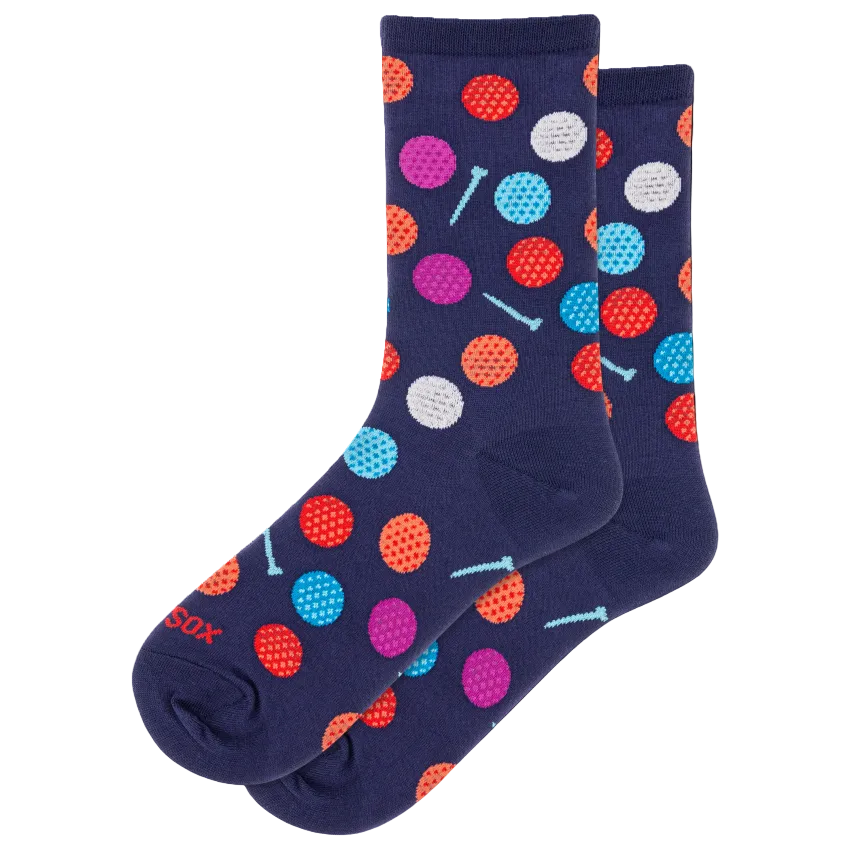NAVY FUN GOLF BALLS SOCKS
