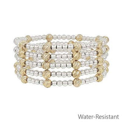 HULA GOLD & SILVER BRACELET SET
