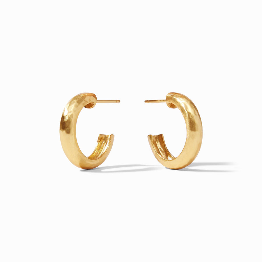 HAVANA SMALL GOLD HOOP EARRRINGS
