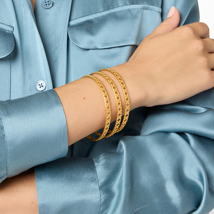 HELENE STACKING GOLD BANGLE
