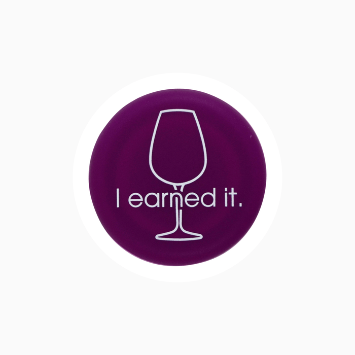 I EARNED IT WINE CAP