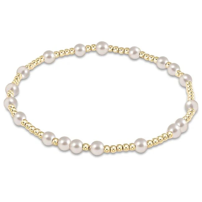 ENEWTON EXTENDS - PEARL 4MM HOPE UNWRITTEN BRACELET