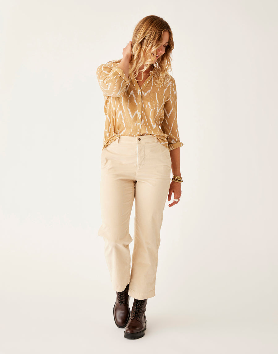REX CEMENT WIDE LEG PANT
