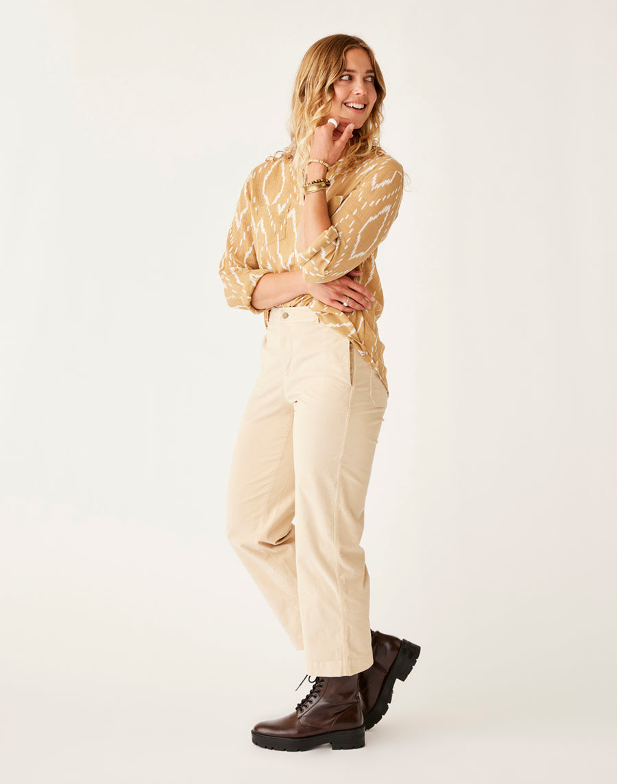 REX CEMENT WIDE LEG PANT