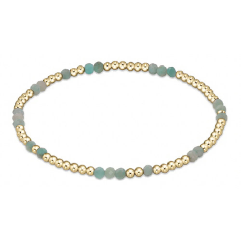 ENEWTON EXTENDS AMAZONITE HOPE UNWRITTEN GEMSTONE BRACELET