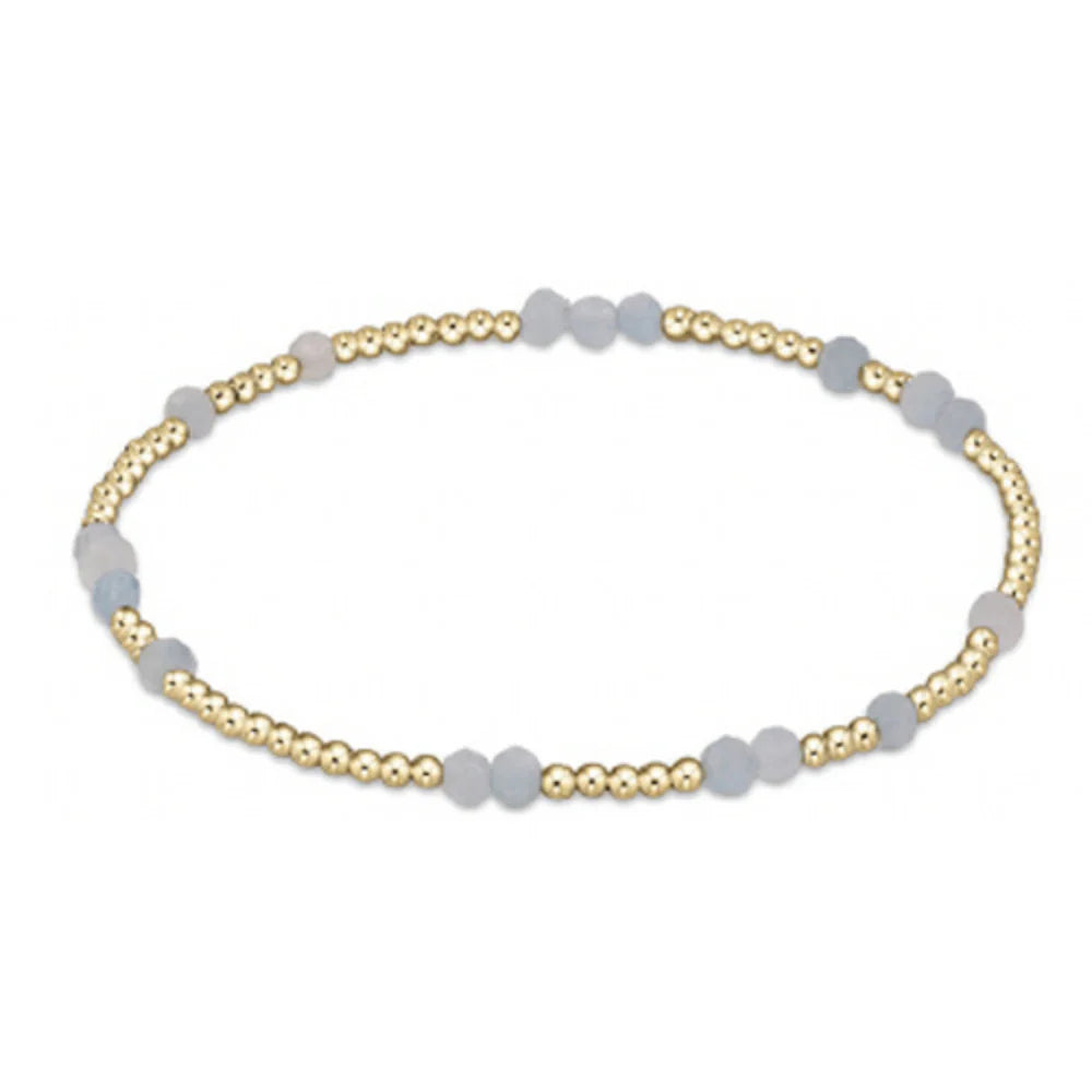 ENEWTON EXTENDS AQUAMARINE HOPE UNWRITTEN GEMSTONE BRACELET