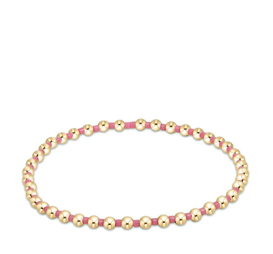 BRIGHT PINK HOPE GRATEFUL BRACELET