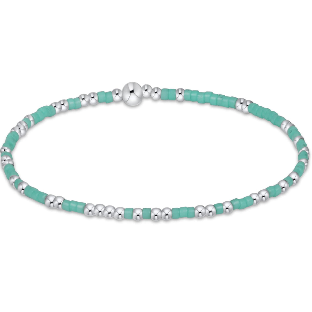 STERLING MINT HOPE UNWRITTEN BRACELET