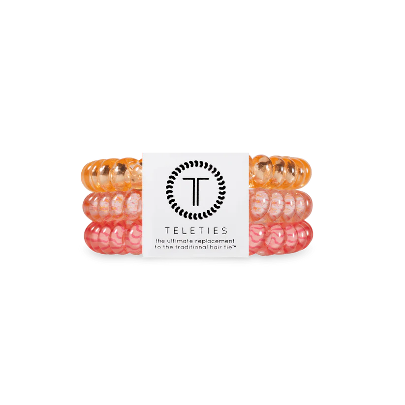 Sunny Days Ahead Small Spiral Hair Ties