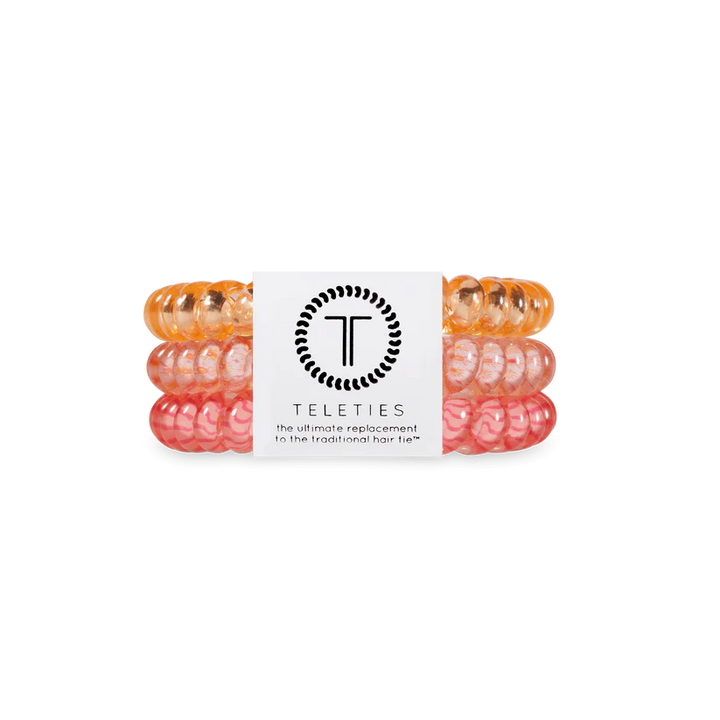 Sunny Days Ahead Small Spiral Hair Ties