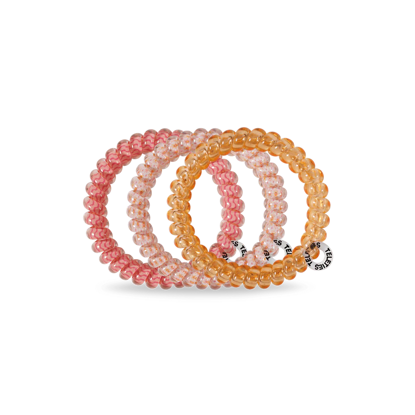 Sunny Days Ahead Small Spiral Hair Ties