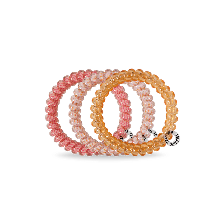 Sunny Days Ahead Small Spiral Hair Ties