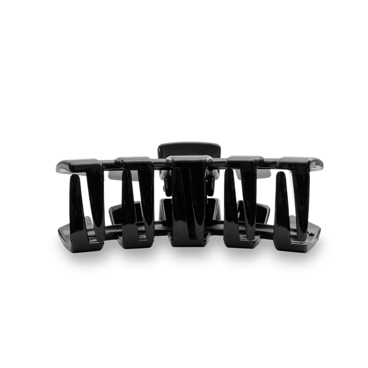 Jet Black Large Classic Hair Clip