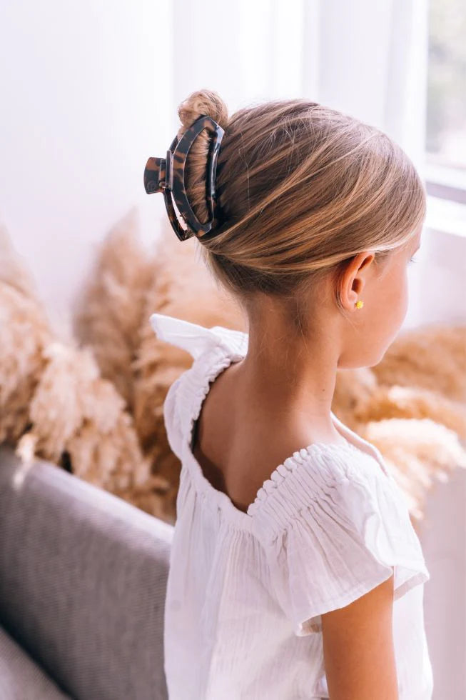 Tortoise Medium Open Hair Clip