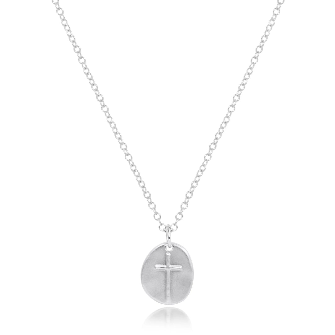STERLING SMALL INSPIRE CHARM NECKLACE