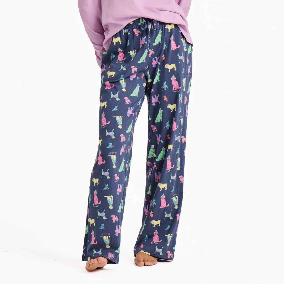 WOMEN’S WARM WINTER DOGS SNUGGLE UP SLEEP PANT