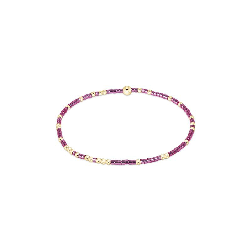 EXTENDS PINK METALLIC HOPE UNWRITTEN BRACELET
