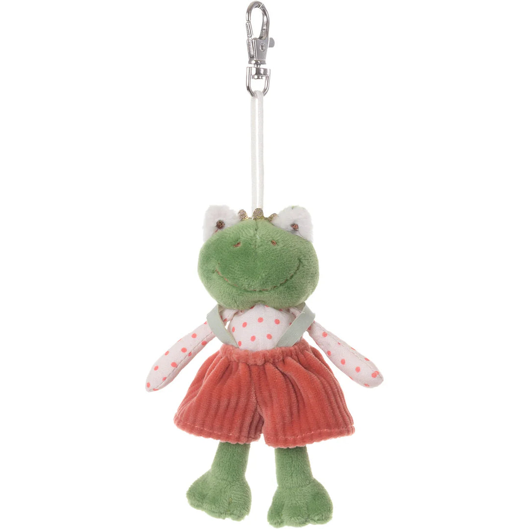 RED PRINCE FROG BAG CHARM