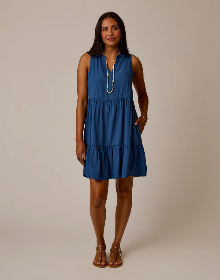 VINTAGE BLUE NELLIE DRESS