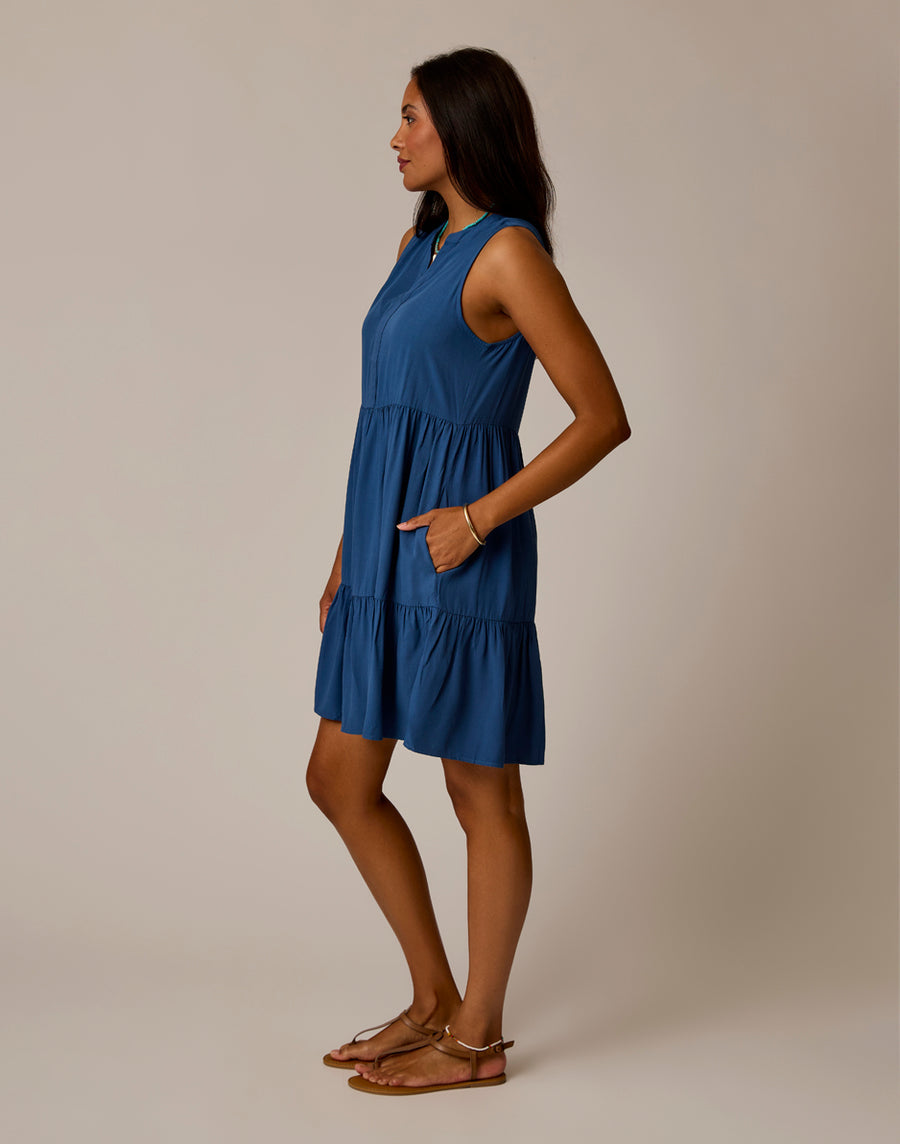 VINTAGE BLUE NELLIE DRESS