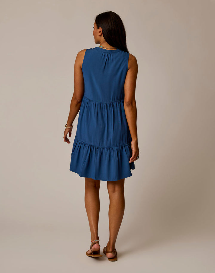 VINTAGE BLUE NELLIE DRESS