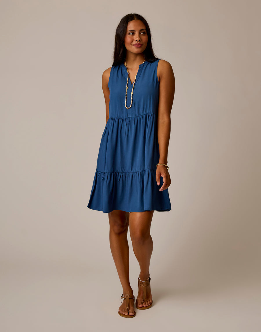 VINTAGE BLUE NELLIE DRESS
