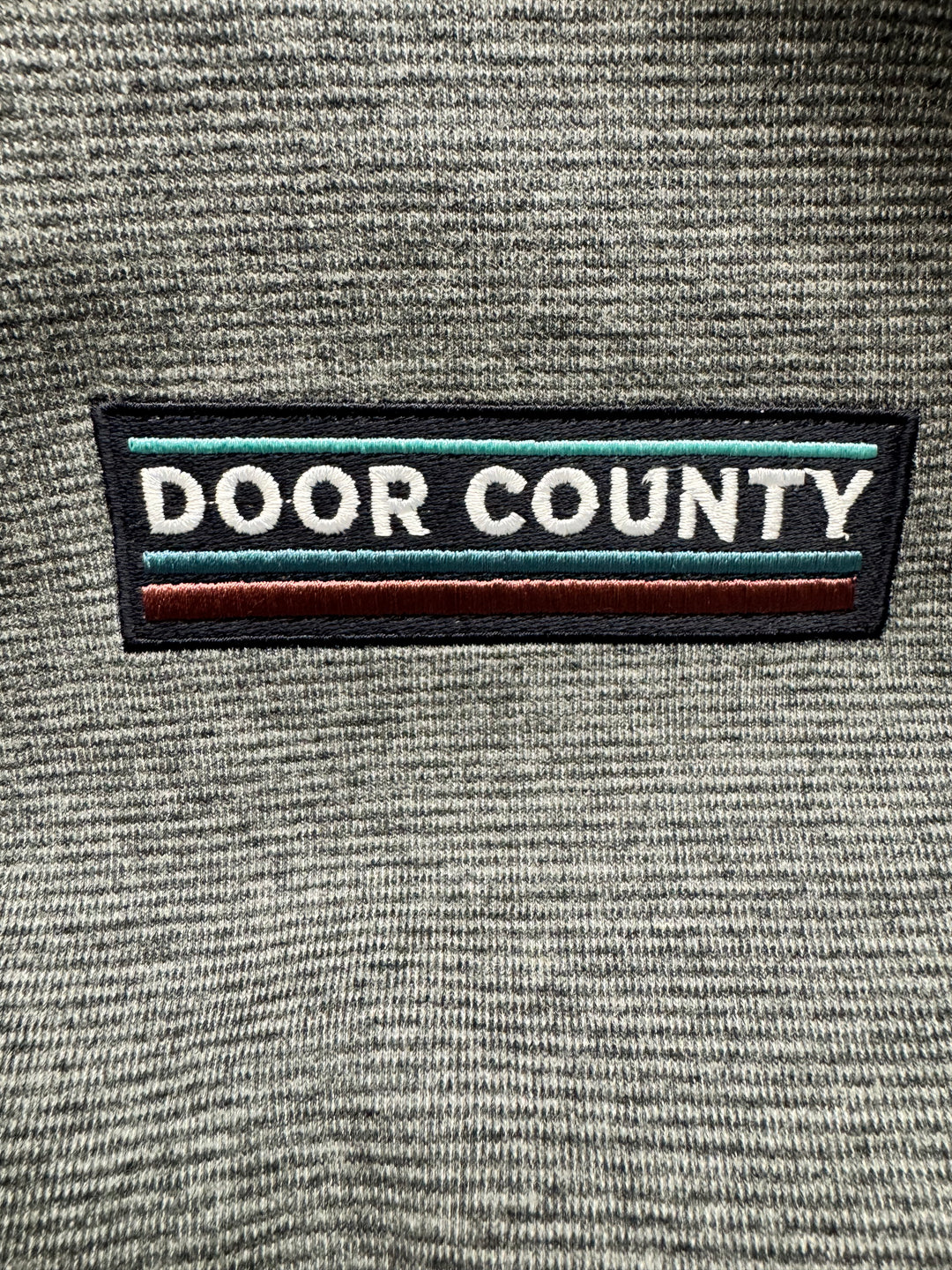 DOOR COUNTY DARK CHARCOAL MAVERICK 1/4 ZIP