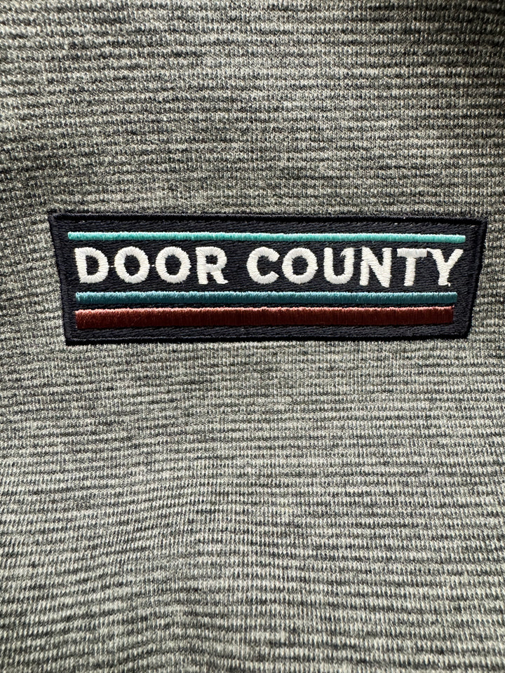 DOOR COUNTY DARK CHARCOAL MAVERICK 1/4 ZIP